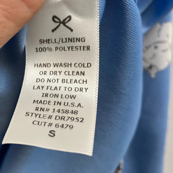 Everly Peek a boo  shoulder rolling cat dress Sz S - Picture 8 of 9